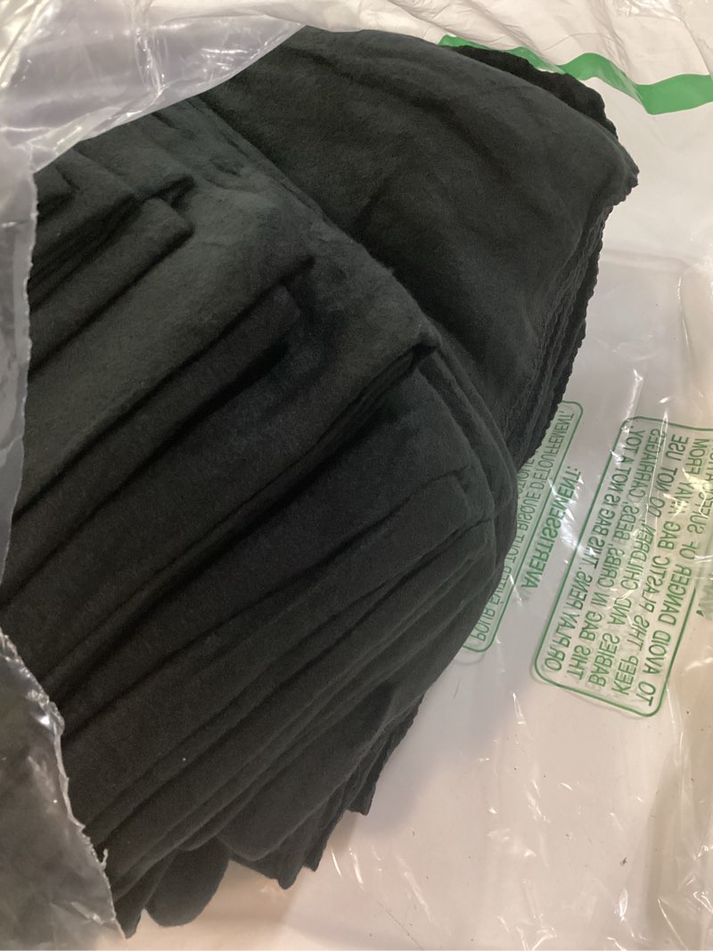 Condition photo showing Good Condition for buryeah 10 pcs fleece blanket bulk soft warm fleece blankets cozy lightweight throw blankets plush pet throw blanket for home bed sofa office wedding gifts travel(50" x 60",gray black) 50" x 60" gray black