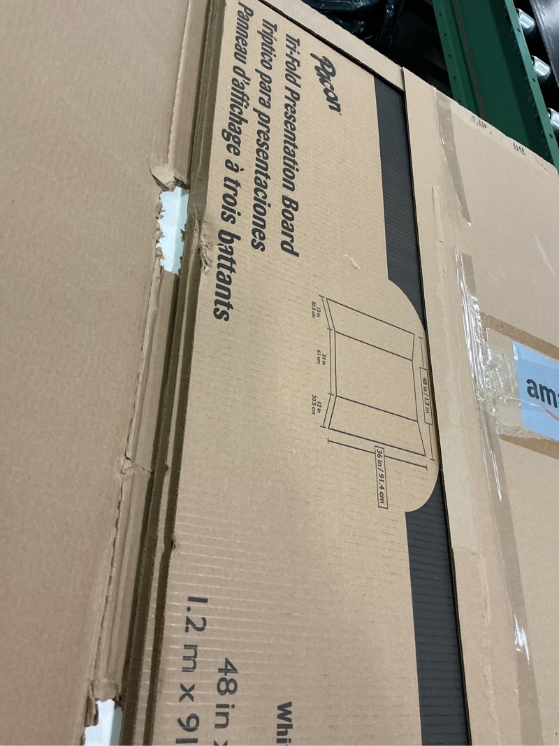 Condition photo showing Good Condition for Pacon Presentation Boards, Single Wall, White, 48" x 36", 4 Count 48"W x 36"H