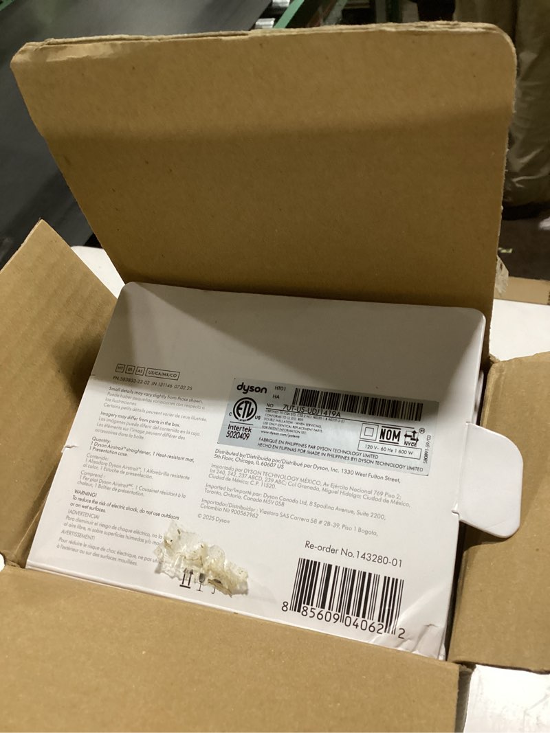 Condition photo showing New/Like New for Dyson Airstrait™ Straightener, Wet to Dry Hair Straightener, No Heat Damage, No hot Plates, All Hair Types Amber Silk