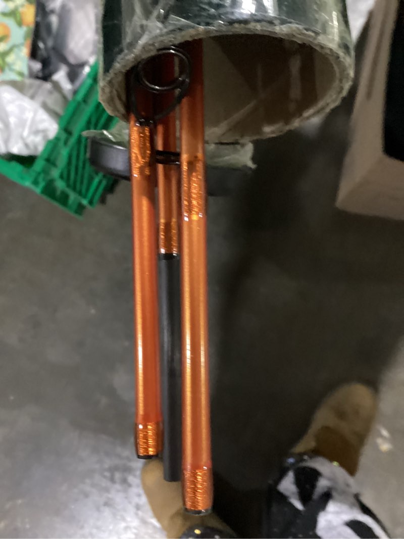 Condition photo showing Good Condition for kastking lethal blaze twin-tip fishing rod and reel combo | baitcaster & spinning combo, 2-piece rod blanks, backup tip section, flame-inspired design, eva handle, freshwater spin-6'8" m-2000 reel (2pcs+extra tip)