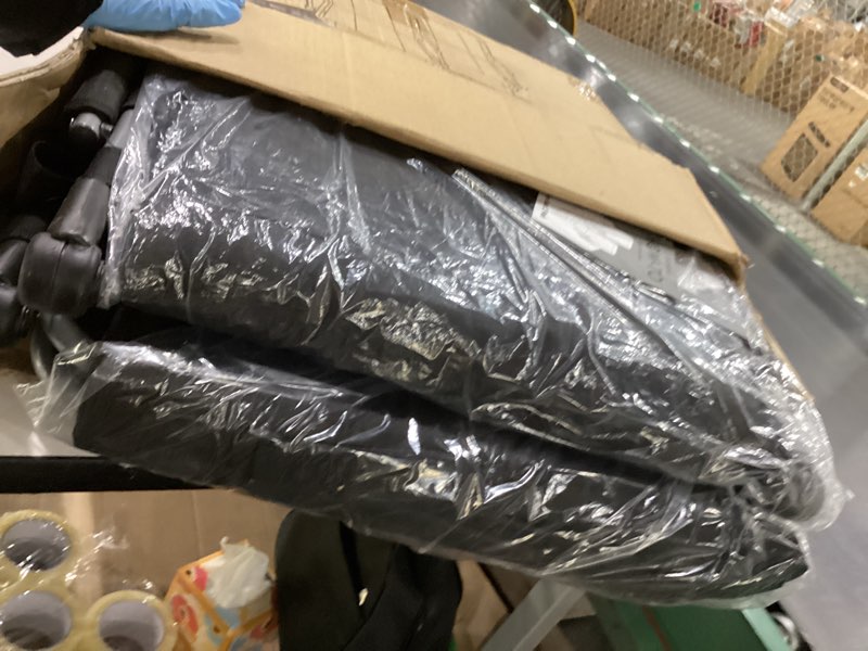 Condition photo showing Good Condition for VIVOHOME Stadium Seats with Back Support and Cushion, 2 Pack Portable Bleacher Chairs with Cup Holder, Storage Bags and Shoulder Strap, Black and Gray