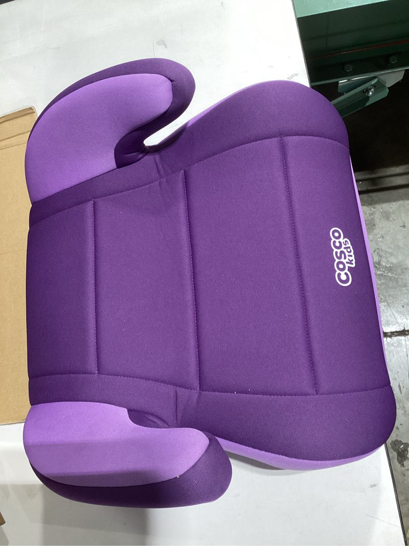 Condition photo showing Good Condition for diono solana 2 xl 2022, dual latch connectors, lightweight backless belt-positioning car, 8 years 1 booster seat, purple new! latch connect single purple