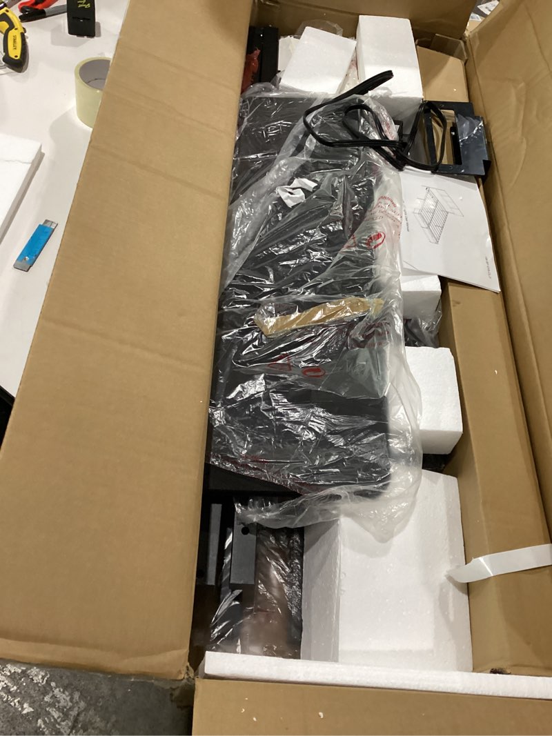 furnulem full size bed frame with headboard,upholstered bed full with led light,usb charging station