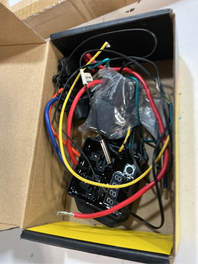 Condition photo showing Good Condition for digital radiator fan switch kit 12v/24v, adjustable 104°f-230°f w/dual electric fan switch kit replace #0444, dual fan control, ip54 digital thermatic fan switch kit