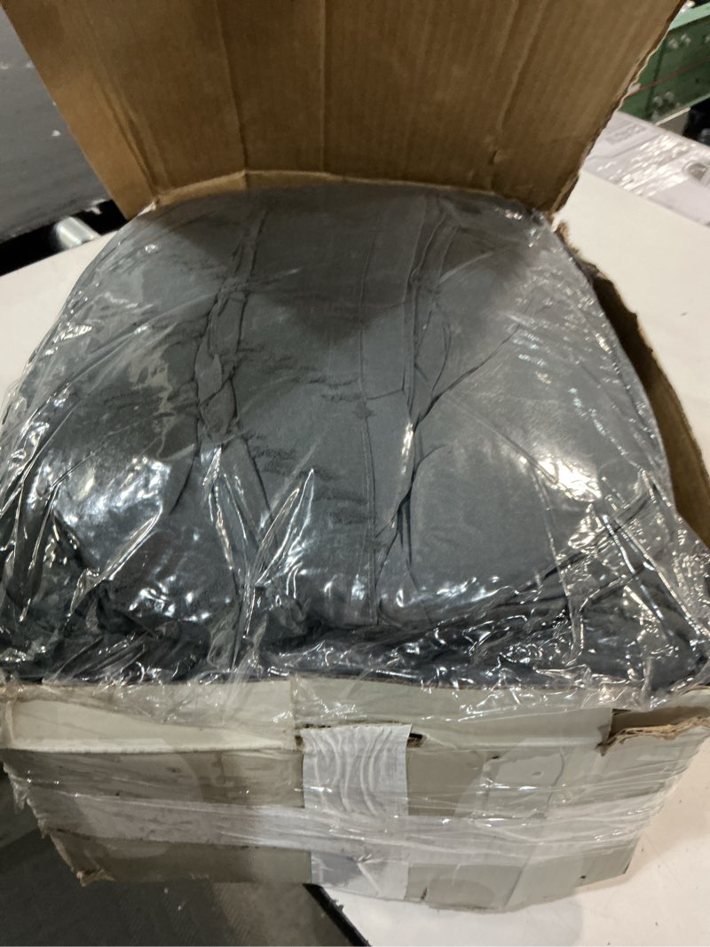Condition photo showing Good Condition for litanika dark grey king size comforter set with sheets - 7 pieces bed in a bag king tufted complete bedding sets with comforter, sheets, pillowcases & shams dark grey king (104"x90")