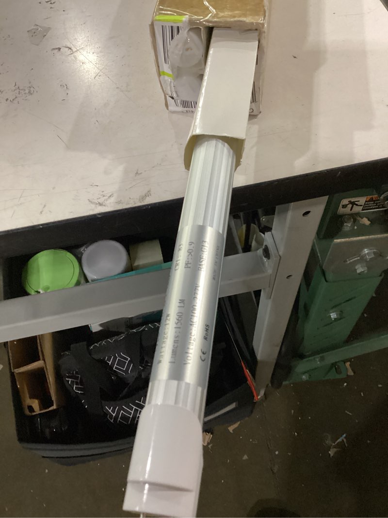 Condition photo showing Good Condition for 2ft t8 led tube light,12w(30w equivalent), 1560lm,led replacement f20t10 t20t12 flourescent tube,5000k, dual ended power, clear cover(4-pack)