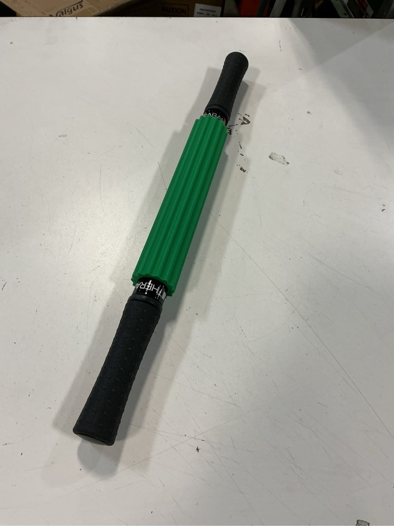 Condition photo showing Good Condition for THERABAND Roller Massager +, Muscle Roller Stick for Self-Myofascial Release, Deep Tissue Massage Rolling Pin, Trigger Point Release, Muscle Soreness, Best Gifts for Runners, Athletes, Crossfit Standard