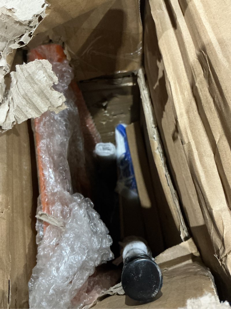 Condition photo showing Good Condition for (size may vary)48\" spike aerator tow behind, lawn aerator tow behind with universal hich, orange galvanized steel and includes a pallet capable of supporting 280 pounds, pull behind aerator for garden, farm and lawn 48 inch orange