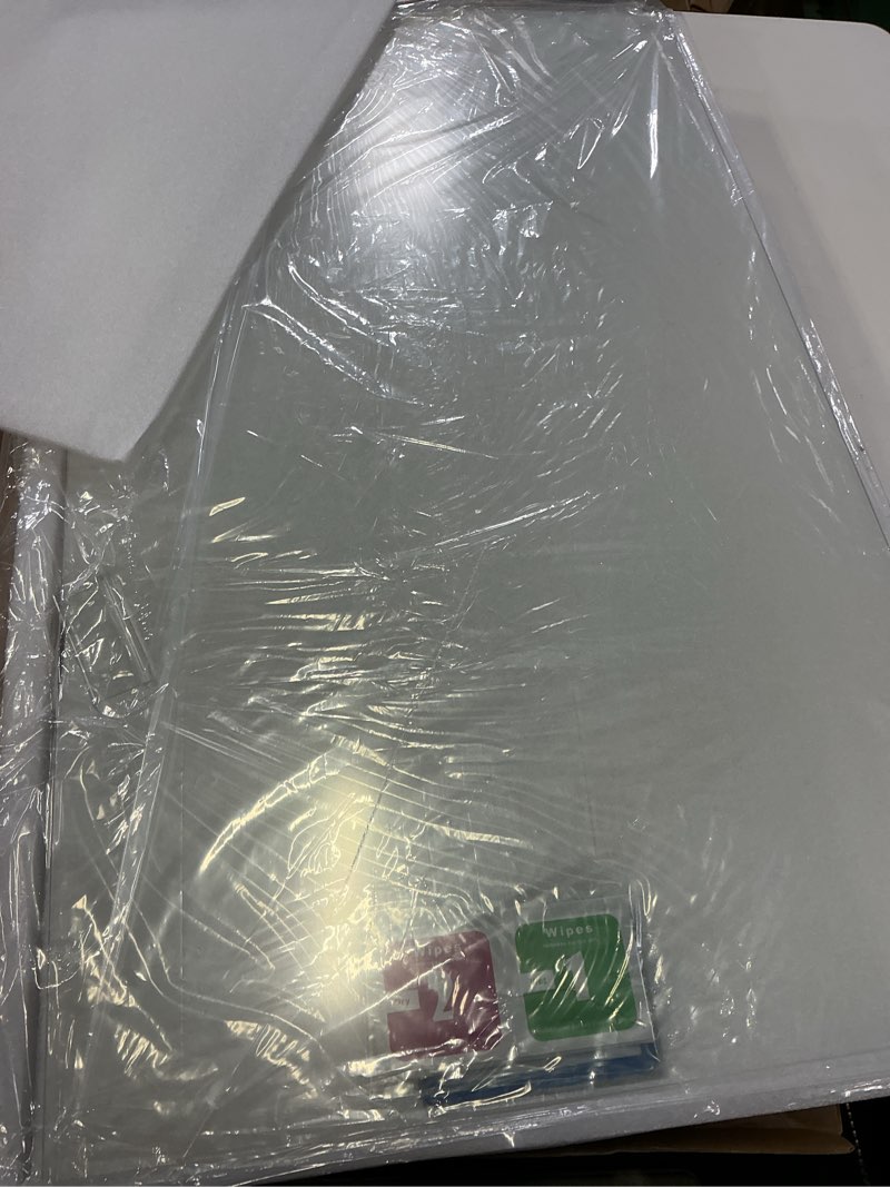 Condition photo showing New/Like New for zyy diagonal 28 inch anti blue light screen protector for (w 25 x h 14 9/16) monitor, desktop pc uv blocking filter for eye strain, hanging computer screen blue light blocker 28 inch monitor 1 pack: 28" diagonal