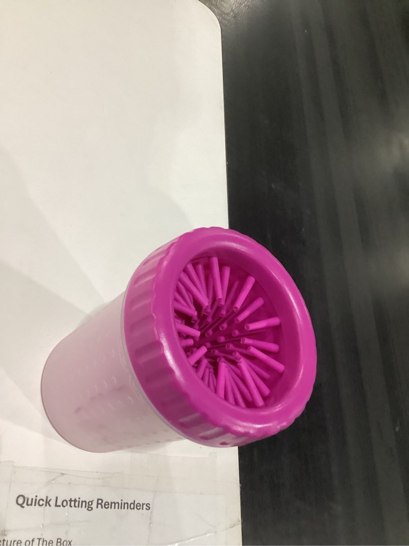 Condition photo showing Good Condition for mudbuster dog paw cleaner pink