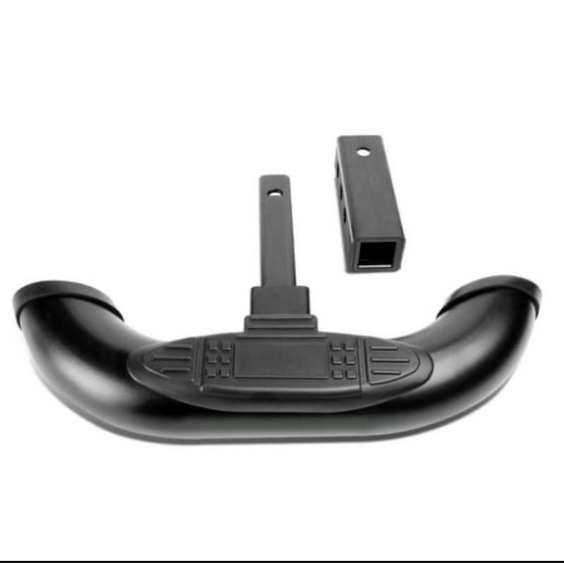 DNA Motoring HITST-BK For 18  x 3.25  Pedal Class II / III Receiver Hitch Step Bar (Black) Fits select: 1990-2017 FORD F150  1999-2017 CHEVROLET SILVER