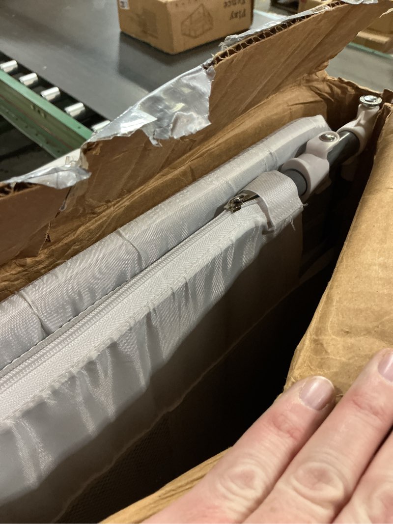 Condition photo showing New/Like New for Regalo Hideaway 54-Inch Extra Long Bed Rail Guard, with Reinforced Anchor Safety System, 54” L x 20” H, For ages 2 - 5 years 54 Inch Hideaway