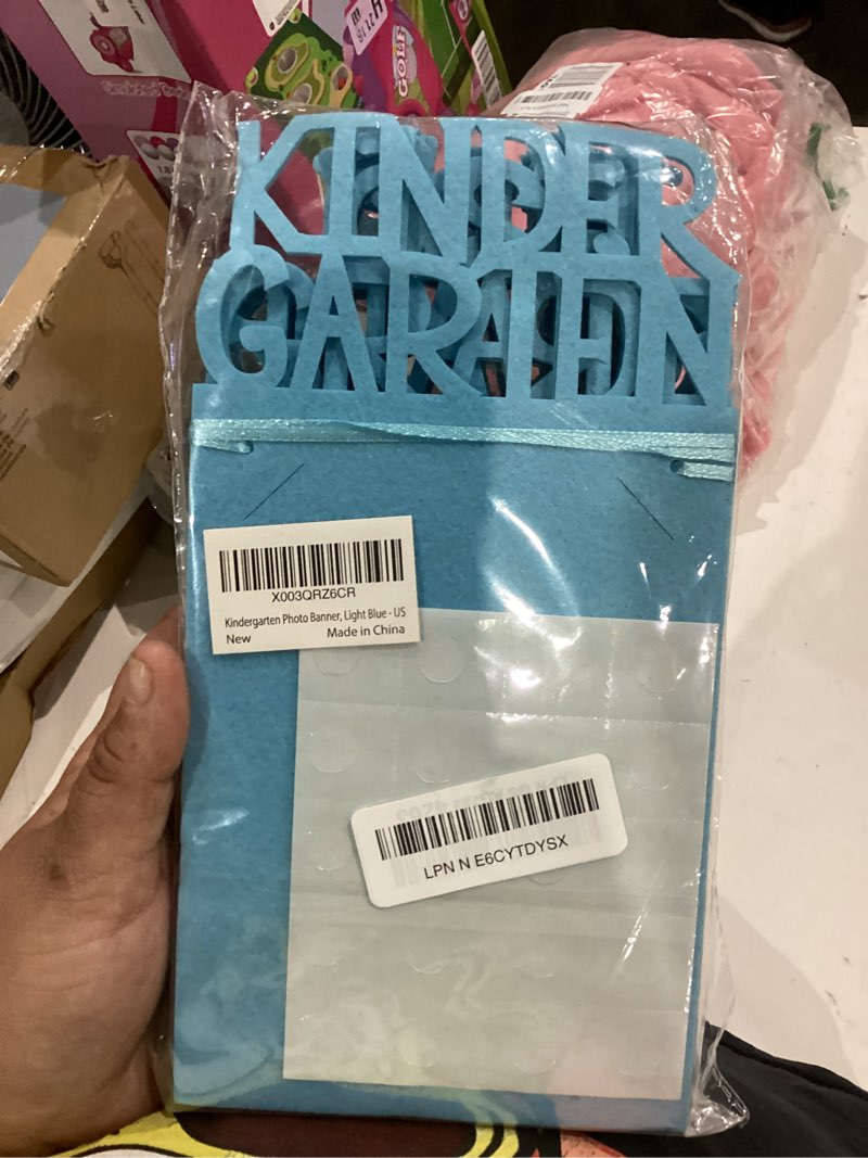 Condition photo showing New/Like New for katchon, k-12 graduation photo banner 5x7 - large, 10 feet | graduation picture banner, blue graduation decorations class of 2025 | graduation picture display, 2025 graduation party decorations k-12 blue