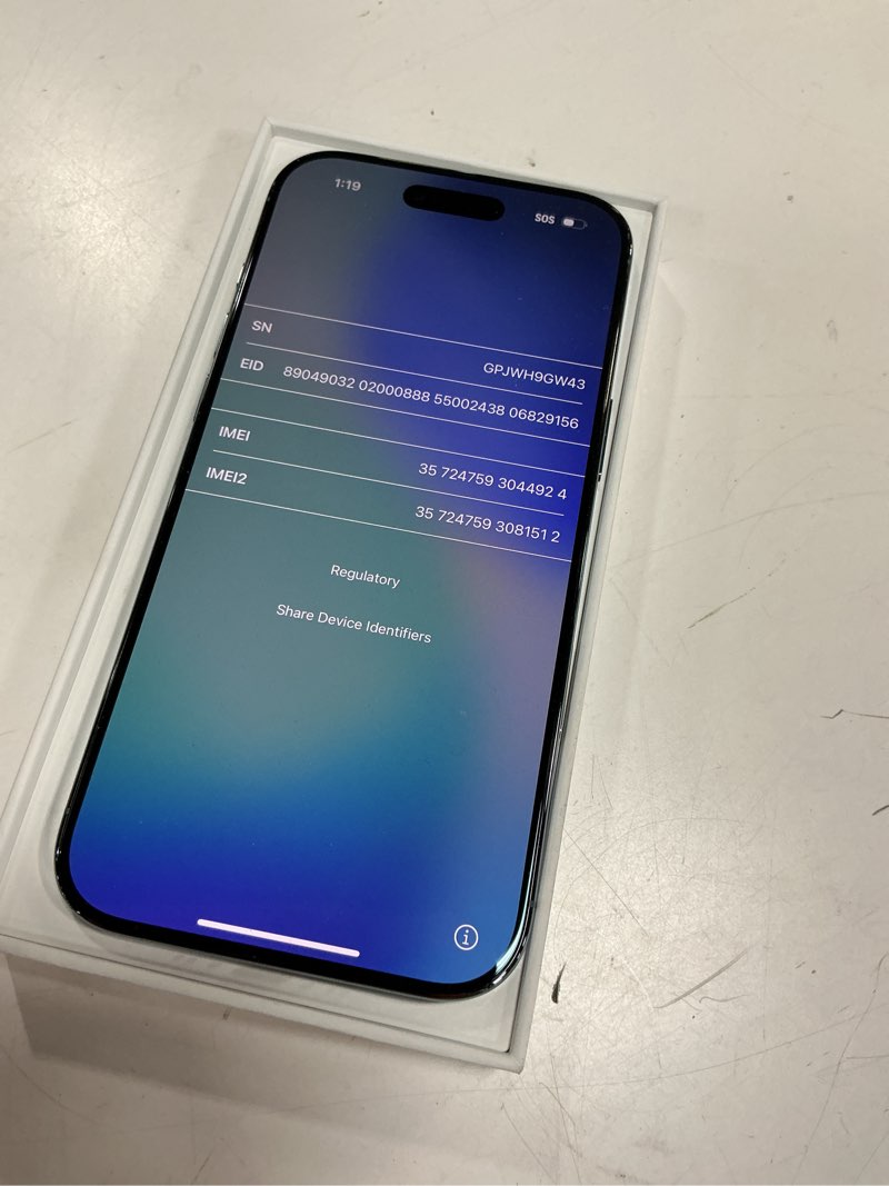 Condition photo showing Good Condition for apple iphone air 256gb in sky blue | smartphone