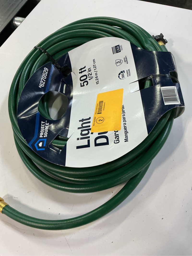 Condition photo showing Good Condition for project source 1/2-in x 50-ft light vinyl green hose
