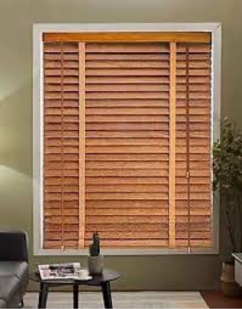 2”  Food Blinds for Indoor Tindres: To Blinds & Shales, Brown  1.. cy Horizua Blinds for llomo Bedrona ButhroonLiving Room Findows Brown 24\\\\\\\" TX 36\\\\\\\" H