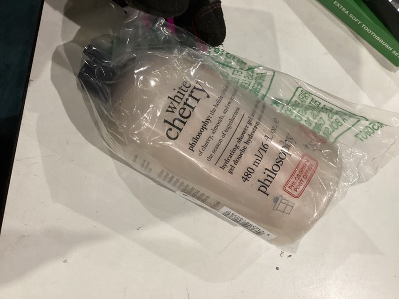 Condition photo showing Good Condition for philosophy scent-sational hydrating bath & shower gels - efficiently cleanses, soothes & comforts dry skin - vegan & cruelty free formula white cherry 16 fl oz (pack of 1)