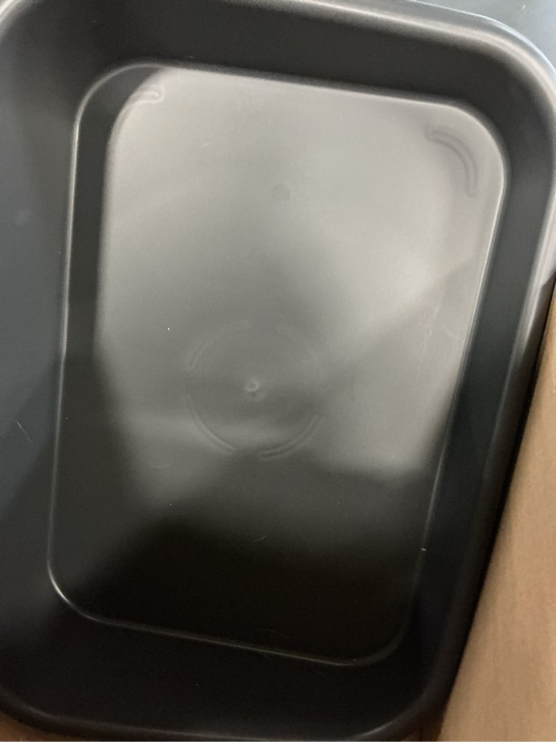 Condition photo showing Good Condition for 3 pcs low entry senior cat litter box,extra large size pet litter box low entry open top cat litter box for kitten frail handicap disabled older elderly cats and kitten,easy to clean (dark gray)