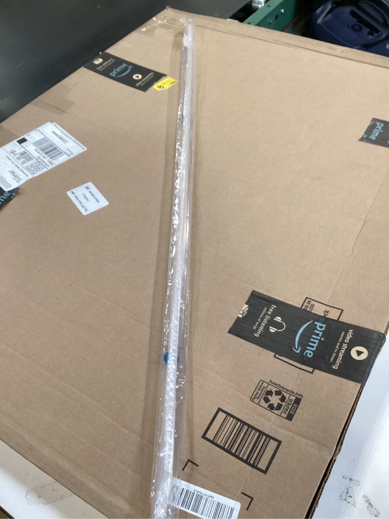 Condition photo showing Good Condition for butecare premium frameless shower door bottom seal strip for glass doors - shower door seal sweep (1/4”x 39”, clear vinyl)