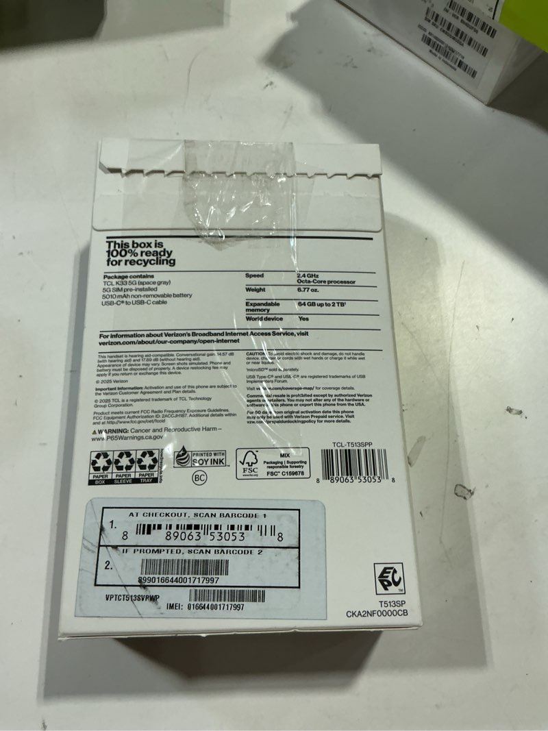 Condition photo showing Good Condition for motorola moto g play, 64gb, cdma lte, blue - prepaid smartphone