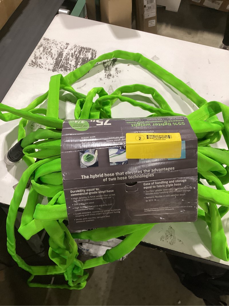Condition photo showing Good Condition for teknor apex zero-g pro 3/4 in. dia. x 75 ft. l green garden hose