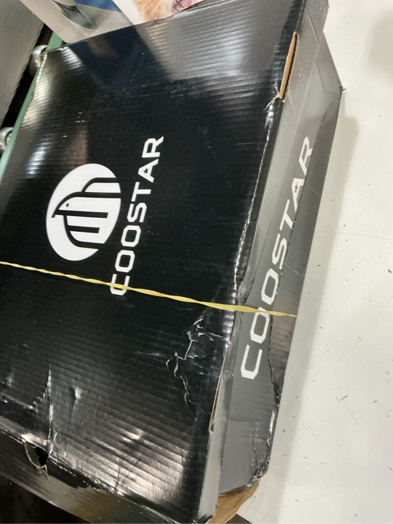 Condition photo showing New/Like New for coostar snow boots for men insulated waterproof winter boots outdoor boot for cold weather dark brown size 13