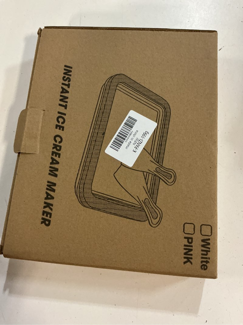 Condition photo showing New/Like New for diy fun family activity instant ice cream maker for yogurt, sorbet