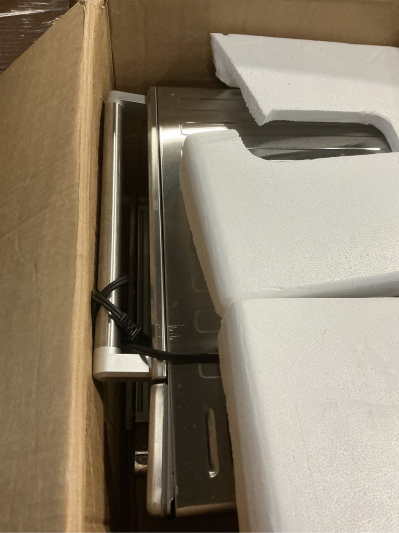 Condition photo showing As Is for Breville BOV860BSS Smart Oven Air Fryer and Convection Oven, 0.8 Cubic Feet Capacity, Brushed Stainless Steel
