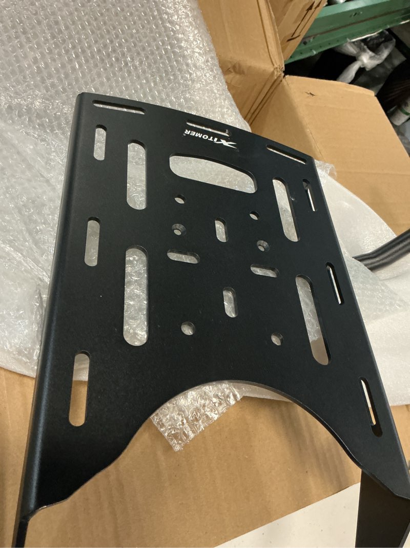 Condition photo showing Good Condition for xitomer fit for drz400 luggage racks, fit for drz400s & drz400sm & drz400e 2000-2016 2017 2018 2019 2020 2021 2022 2023 2024 motorcycle cargo rack rear rack