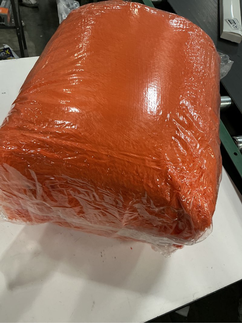 Condition photo showing Good Condition for Cerulume 8x10 Orange Area Rugs for Living Room, Large Fluffy Shag Rug for Bedroom Nursery, Ultra Sof