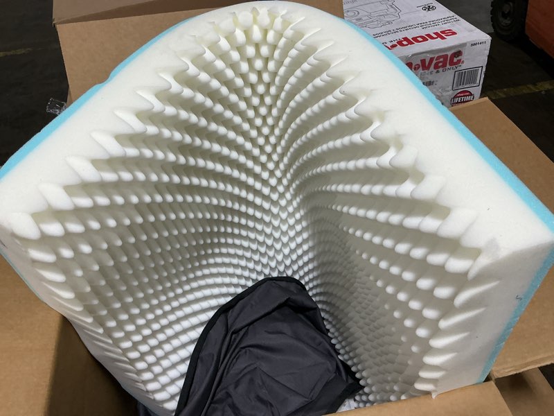 Condition photo showing As Is for similar to muuegm mattress topper, 2 inch twin memory foam mattress toppers - egg crate gel infused cooling pad for breathable comfort and back pain relief twin 2 inches