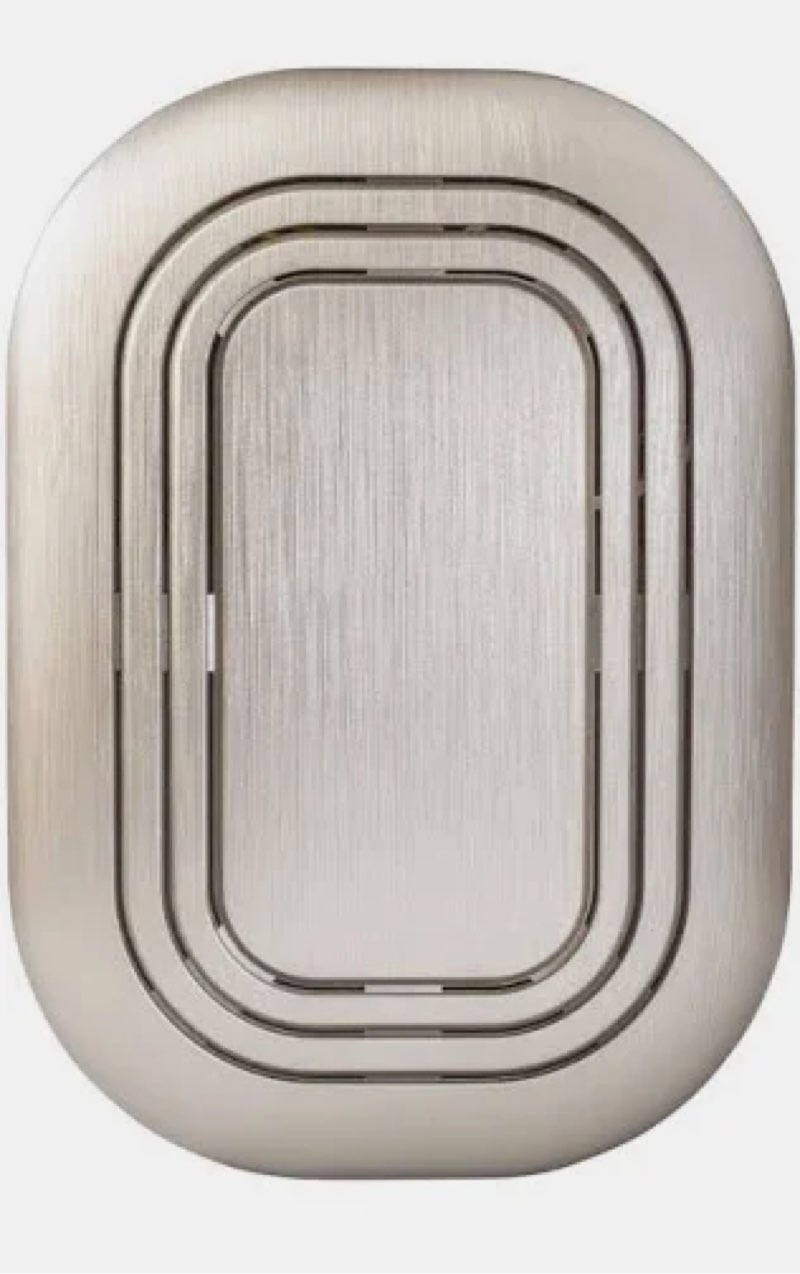 utilitech satin nickel wireless doorbell