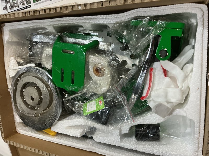 Condition photo showing Good Condition for leather sewing machine cobbler stitching machine shoe repair machine with dual cotton nylon line for sewing upsolery, bags, tents, clothes, belt and coats