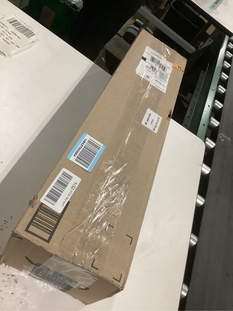 Condition photo showing As Is for VEELIKE Charcoal Brown Wood Contact Paper Peel and Stick Countertops Waterproof Wood Vinyl Wrap for Furniture Countertops Cabinets 24''x118'' Self Adhesive Removable Vinyl Counter Top for Kitchen 24" x 118" Ash Brown
