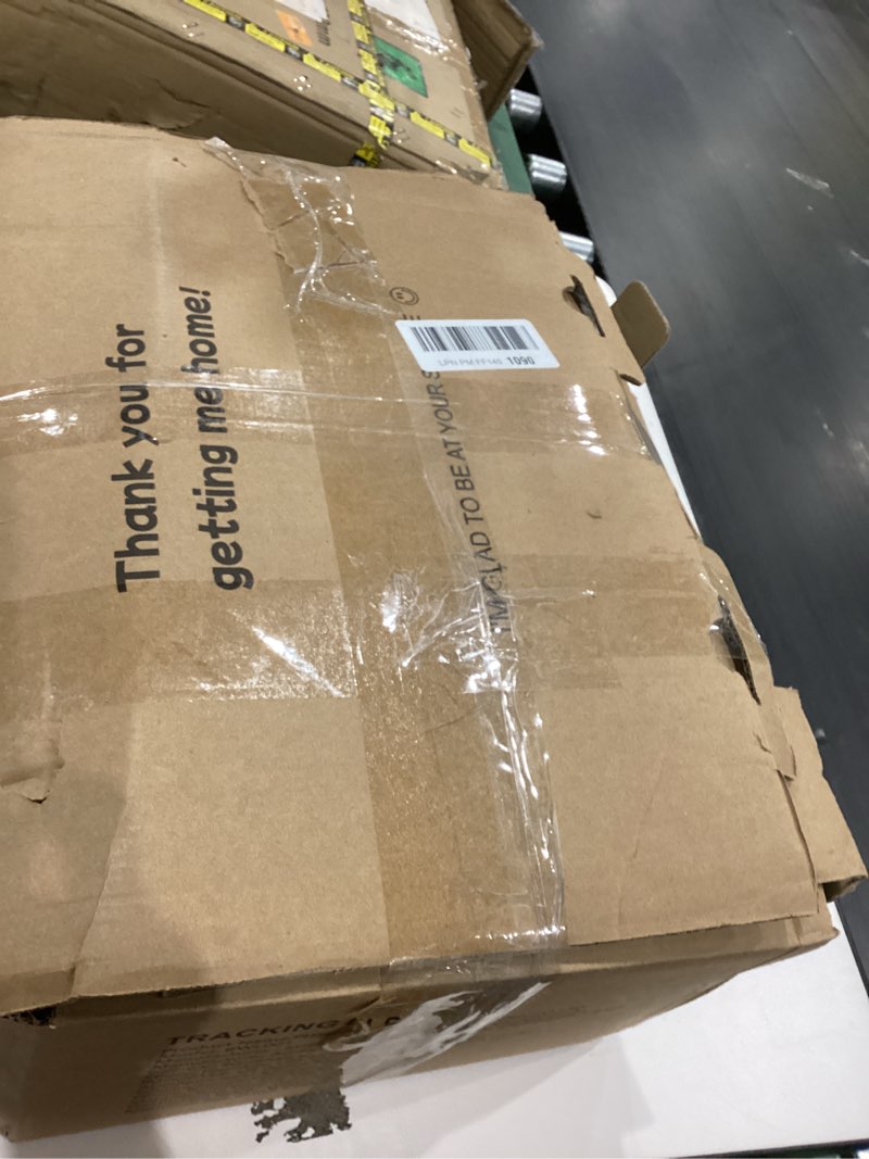 Condition photo showing As Is for 74" ×50" Large Baby Playpen, Baby Playard for Babies and Toddlers, Baby Fence Play Pens for Indoor & Outdoor, Sturdy Safety Play Yard with Soft Breathable Mesh, Anti-Fall, Grey 74 x 50 IN Grey