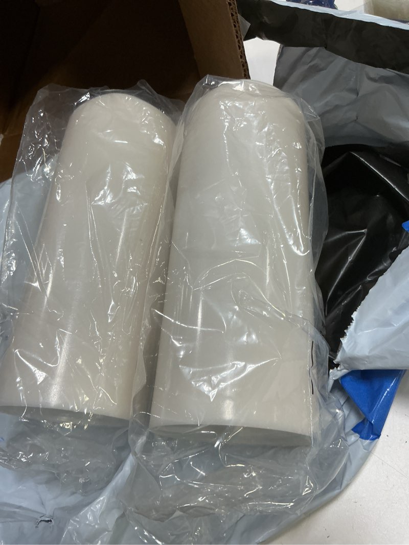 Condition photo showing Good Condition for homemory 10" x 4" large waterproof outdoor flameless candles with remote control and timer, battery operated flickering led pillar candles for outdoor larterns, porch, long lasting, set of 2