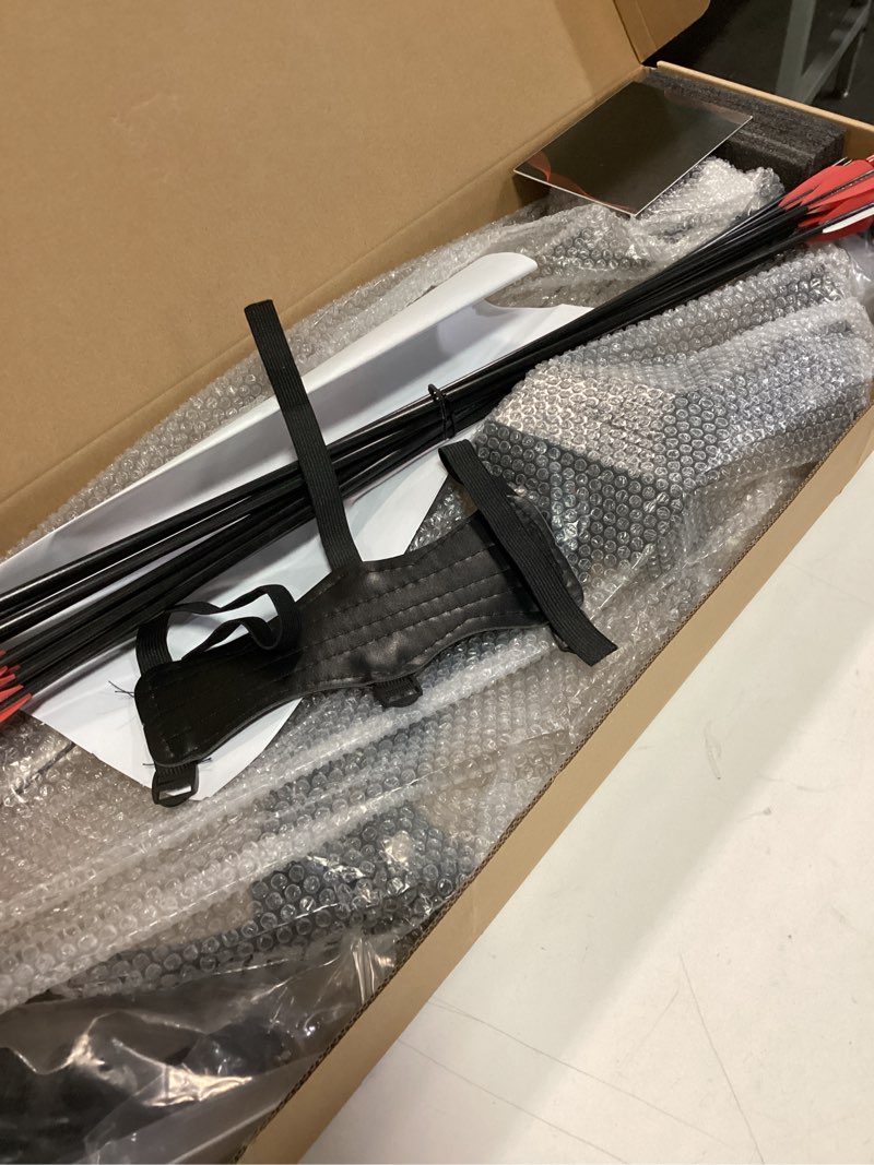 Condition photo showing Good Condition for Compound Bow Archery for Youth and Beginner, Right Handed,19”-28” Draw Length,15-29 Lbs Draw Weight, 260 fps Black Right-Handed