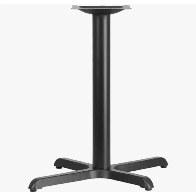 black replacement table base xu-t3030-base-gg cast textured free shipping