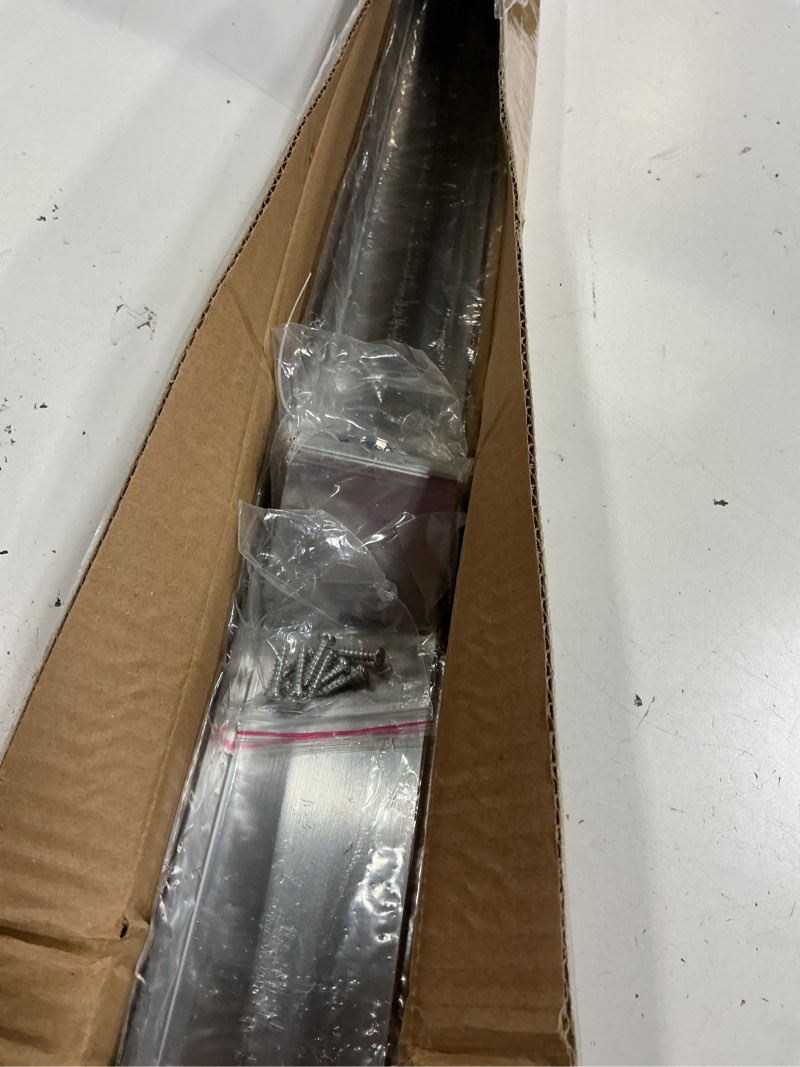 Condition photo showing Good Condition for 30" slide-in range rear filler kit,kitchen stove gap covers,stainless steel backsplash for stove, stove trim kit between stove and backsplash(silver)