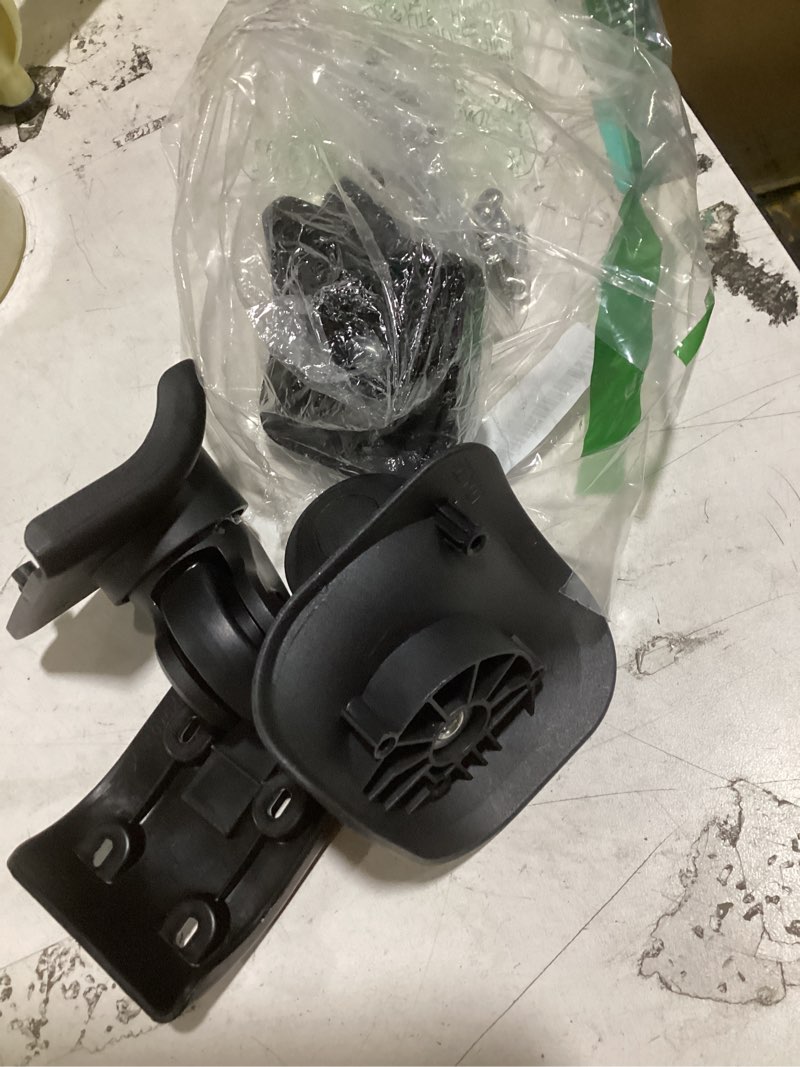 Condition photo showing Good Condition for luggage wheels replacement wheel for luggage suitcase repair 360° rotating suitcase replacement wheels with 4 mounting holes black-378#