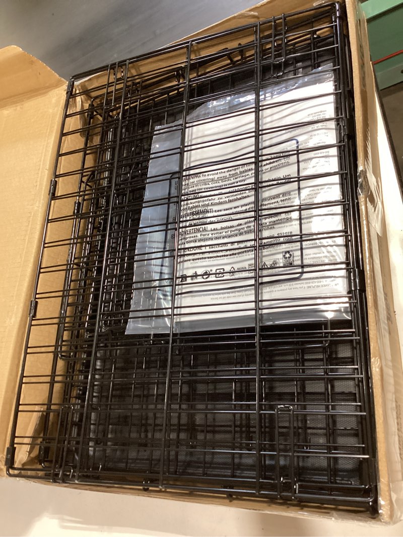 Condition photo showing Good Condition for vevor dog playpen, 8 pcs 30"h x 24"w panels foldable metal pet exercise pen, dog fence indoor and outdoor pen with door, 600d oxford fabric bottom pad, pet playpen for dogs, cats, other small animals playpen + bottom pad 8 panels 30*24in