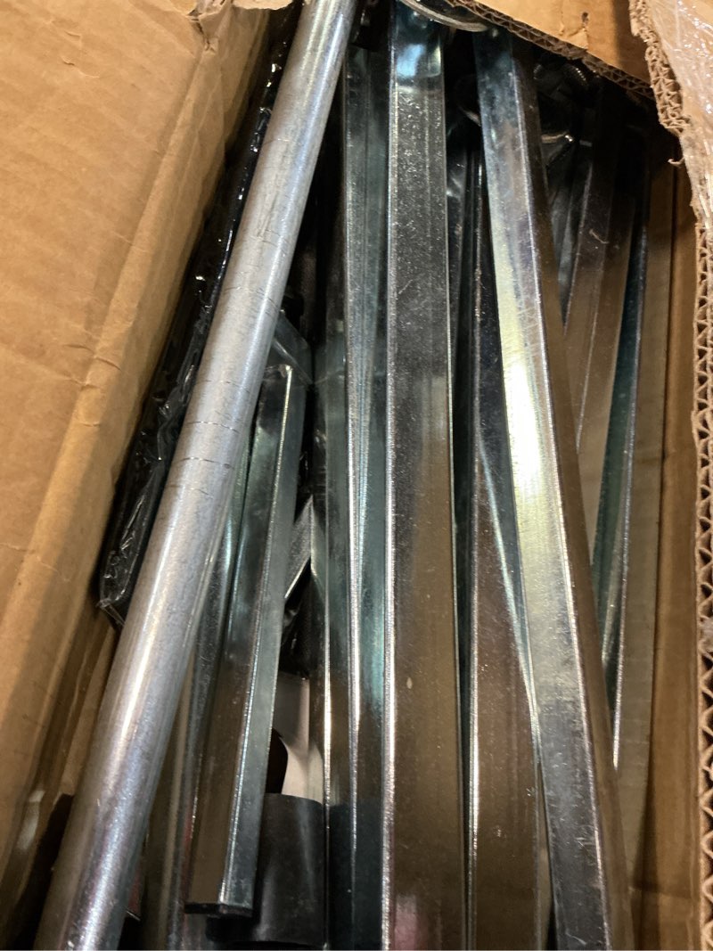Condition photo showing As Is for zonon heavy duty pex pipe uncoiler decoiler for 3/8" to 1" pex tubing maximum load of 330 pounds multi-function foldable pipe dispenser with storage bag for steel rope, water tube, cable uncoiler