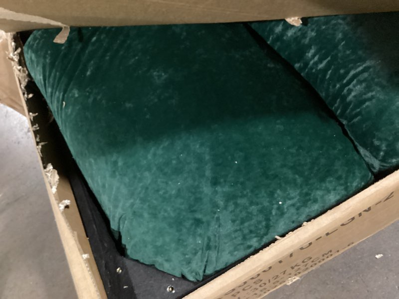 Condition photo showing Good Condition for possibly incomplete boxes 3.. .. sloan fabric 2-seat sofa