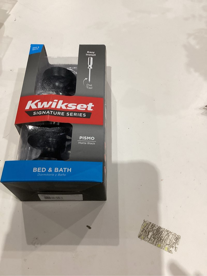 Condition photo showing As Is for Kwikset 97300-830 Venetian Bronze Juno Knob Bed/Bath 730J 11P ... Images may be subject to copyright. Learn More Ü Share Visit > ? S