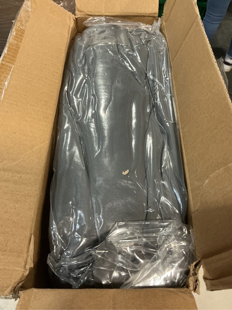Condition photo showing New/Like New for chevrolet silverado 2500hd truck cover custom fit 2020-2025 crew cab short bed(6.8') with door zipper, 10 layers outdoor heavy pickup truck cover waterproof all weather, wind sun protector.