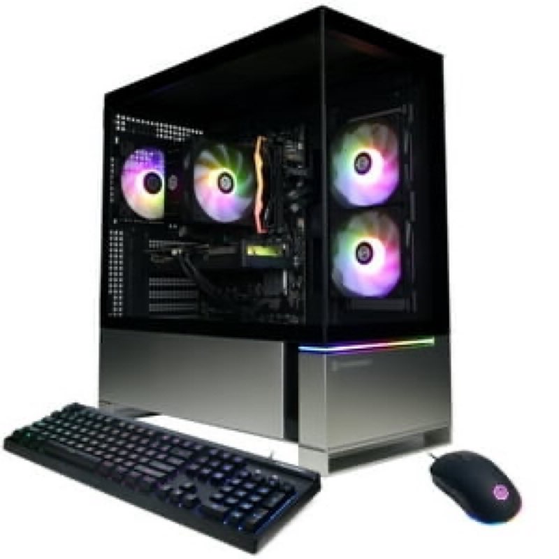 iten incomplete)))))cyberpowerpc gamer master gaming desktop, amd ryzen 5 8400f, nvidia geforce rtx 5060 8gb, 16gb ddr5, 1tb ssd, black, gma7300wst)