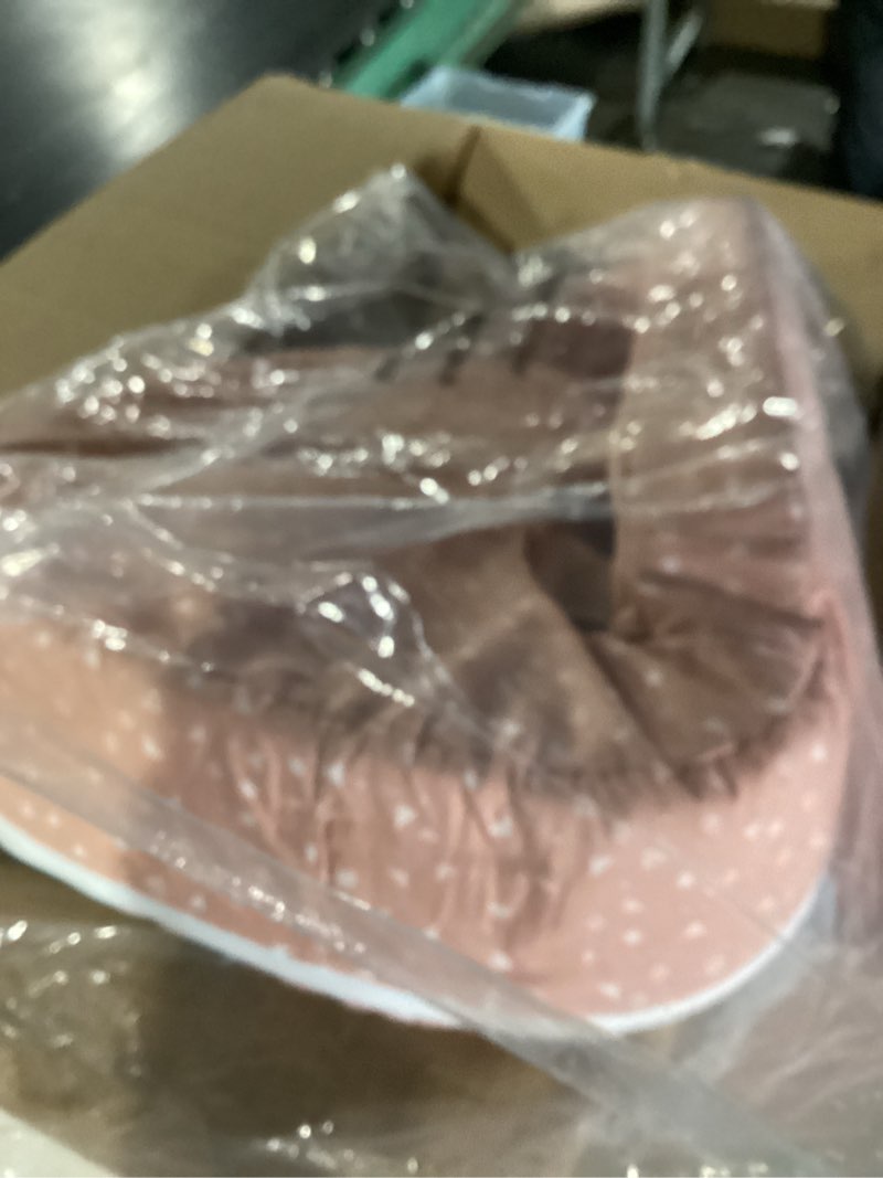 Condition photo showing Good Condition for My Brest Friend Nursing Pillow - Deluxe - Enhanced Comfort w/ Slipcover - Ergonomic Breastfeeding Pillow For Ultimate Support For Mom & Baby - Adjustable Pillow W/ Handy Side Pocket, Soft Rose