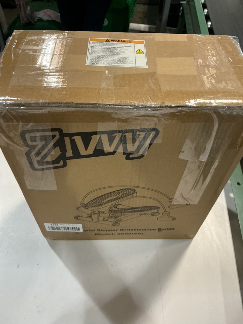 Condition photo showing New/Like New for ZIWWVY- Mini Twist Stepper, Stepper Machine with 330LBS Weight Capacity, Mini Stepper for Full Body Workout, Adjustable Step Height, Smooth and Quiet, Step Machine for Men Women