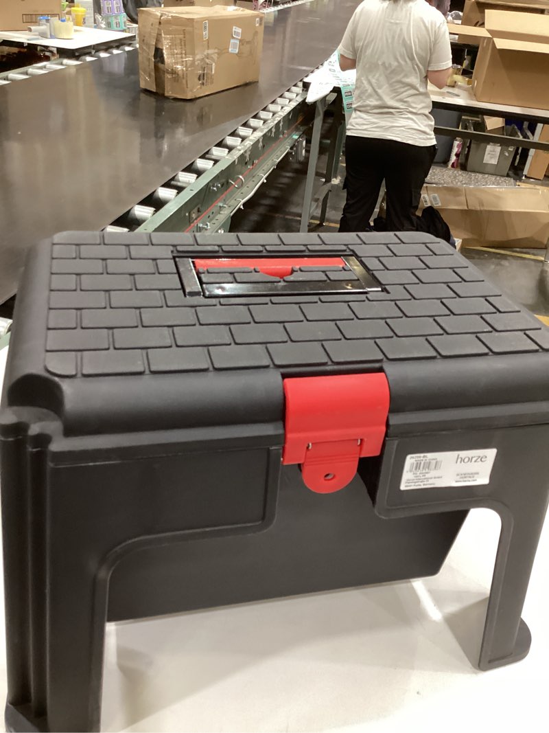 Condition photo showing As Is for Tool box stool