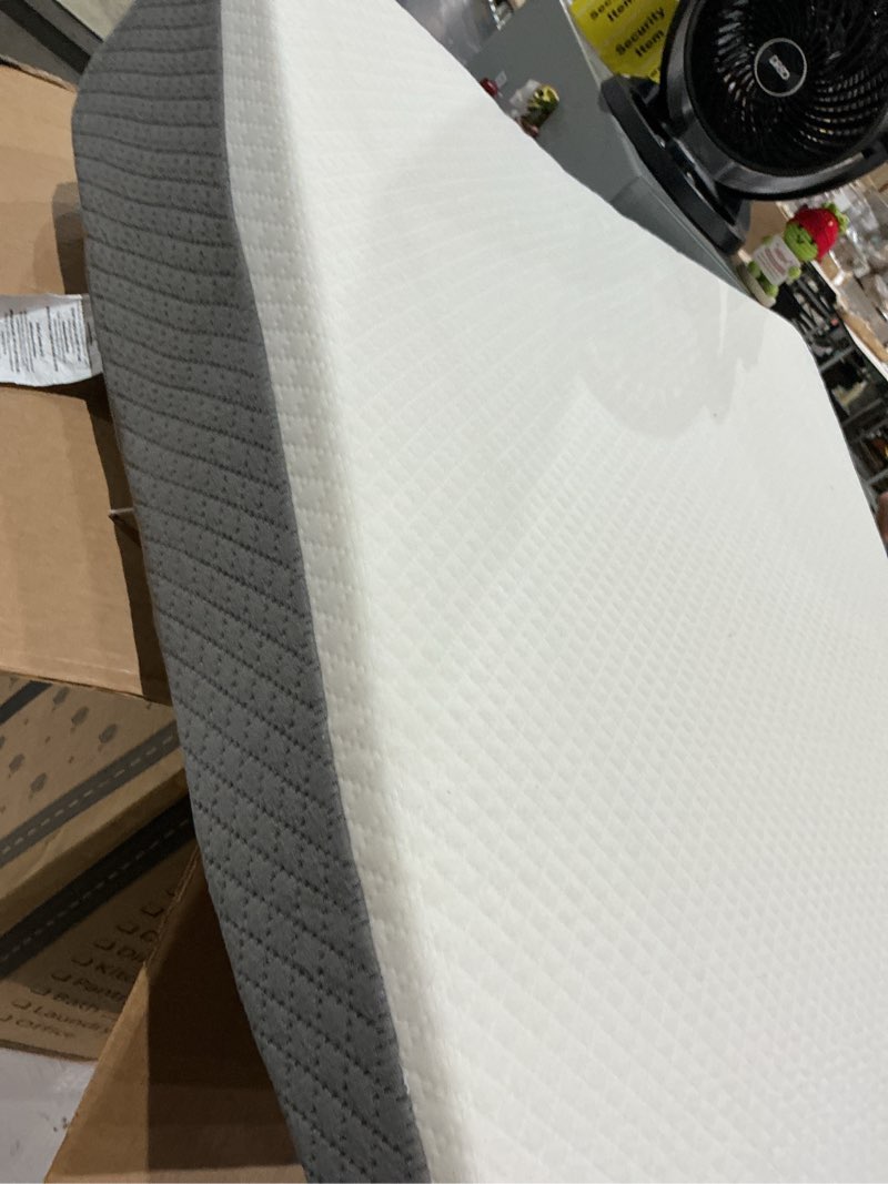Condition photo showing Good Condition for kolbs bed wedge pillow for sleep apnea, fsa eligible acid reflux, and back pain relief, with chic jacquard cover - headboard wedges for sleeping (standard width 7.5" height) standard width 7.5" height - grey